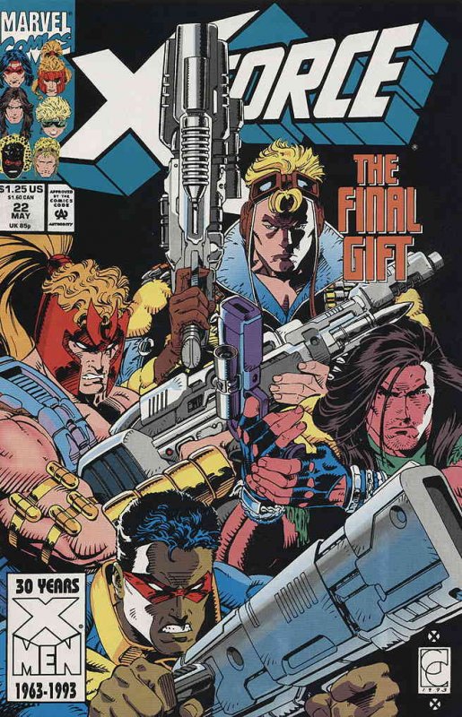 X-Force #22 VF/NM ; Marvel | Greg Capullo
