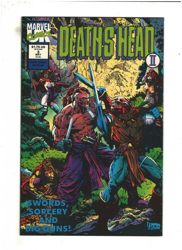 Death's Head II #3 VF/NM 9.0 Marvel UK Comics 1992 