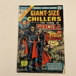 Giant Size Chillers 1 Fine- Fn- 5.5 First 1st Lilith Marvel