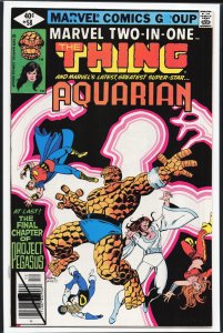 Marvel Two-in-One #58 (1979) Aquarian [Key Issue]
