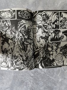 Saint #2 (1995) Kick Ass Comics Signed Christopher Eisert VF/NM Indie B/W