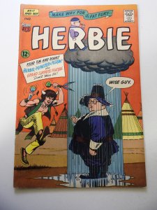 Herbie #17 (1966) GD+ Condition centerfold detached