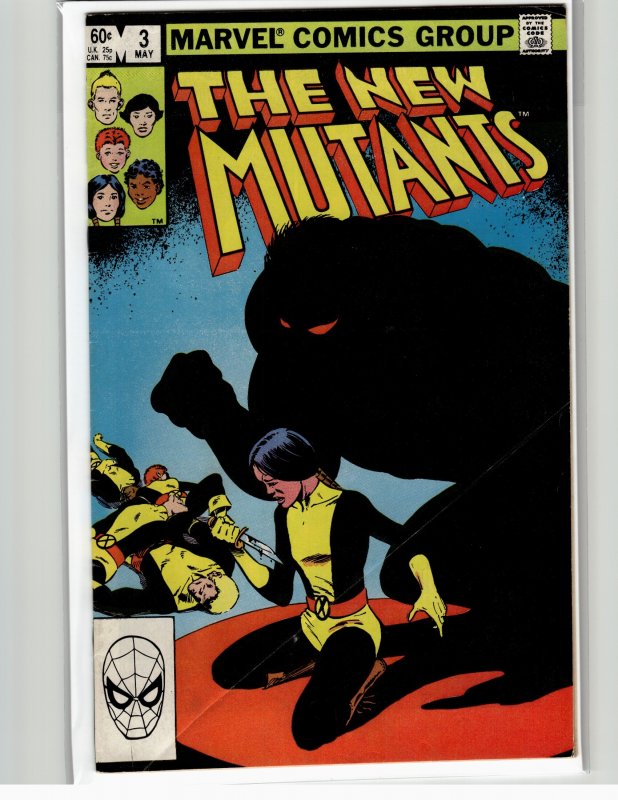 The New Mutants #3 (1983) New Mutants [Key Issue]
