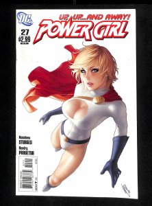 Power Girl #27 FN- 5.5 Warren Louw Cover!