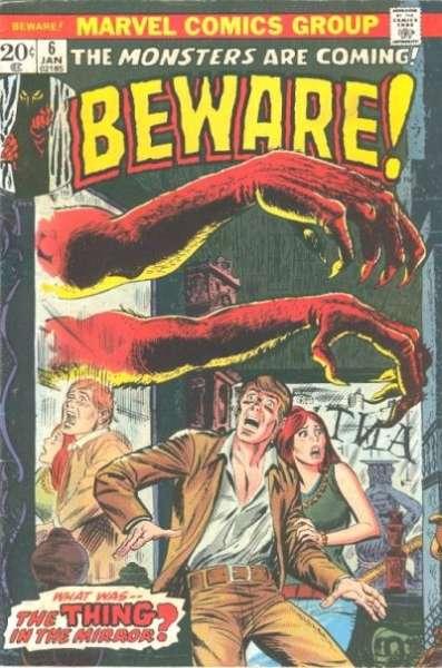 Beware (1973 series) #6, VF- (Stock photo)