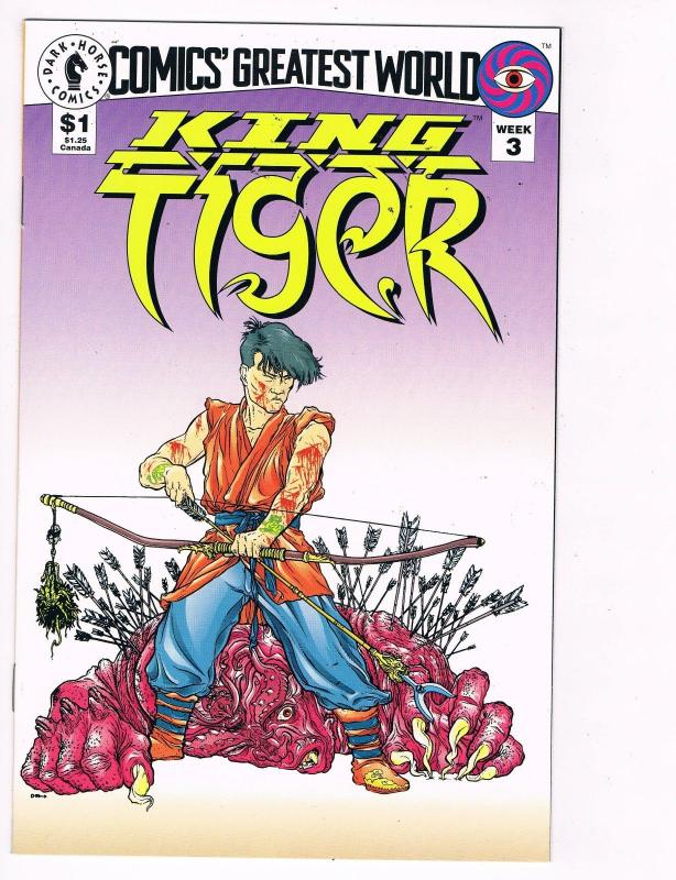 Comics Greatest World King Tiger Week # 3 Dark Horse Comic Books WOW!!!!!!!! S56