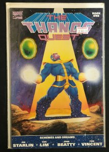THANOS QUEST 2 ISSUE MINI SERIES LOT (COMPLETE) VF/NM JIM STARLIN RON LIM 1990