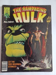 Rampaging Hulk #5 - Jim Starlin cover - Marvel Curtis Magazines - 1977 - FN
