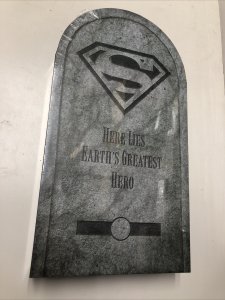 Absolute Death Of Superman (2026) DC Hardcover HC • DM Direct Market Tombstone