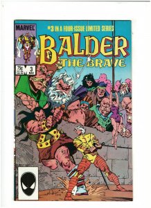 Balder The Brave #3 VF+ 8.5 Marvel Comics 1985 Asgard Walt Simonson