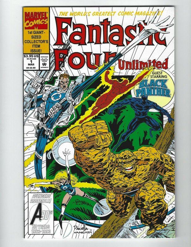 Fantastic Four Unlimited #1,2 and 375.  8.0 VF and better 