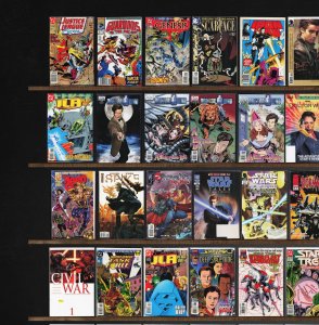 Huge Lot 150+ Comics with Jla: Year One, Star Trek, G.I. Joe: Frontline & More!