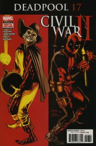 Deadpool (5th Series) #17 VF ; Marvel | Civil War II Madcap