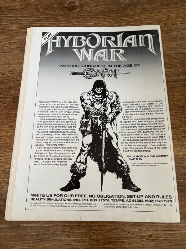 Savage Sword Conan # 177 FN Marvel Comic Book Magazine Barbarian Sonja 3 J307