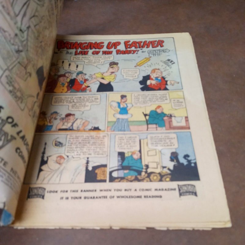 JIGGS & MAGGIE #16 bringing up father 1950 STANDARD Golden age wally wood  comic