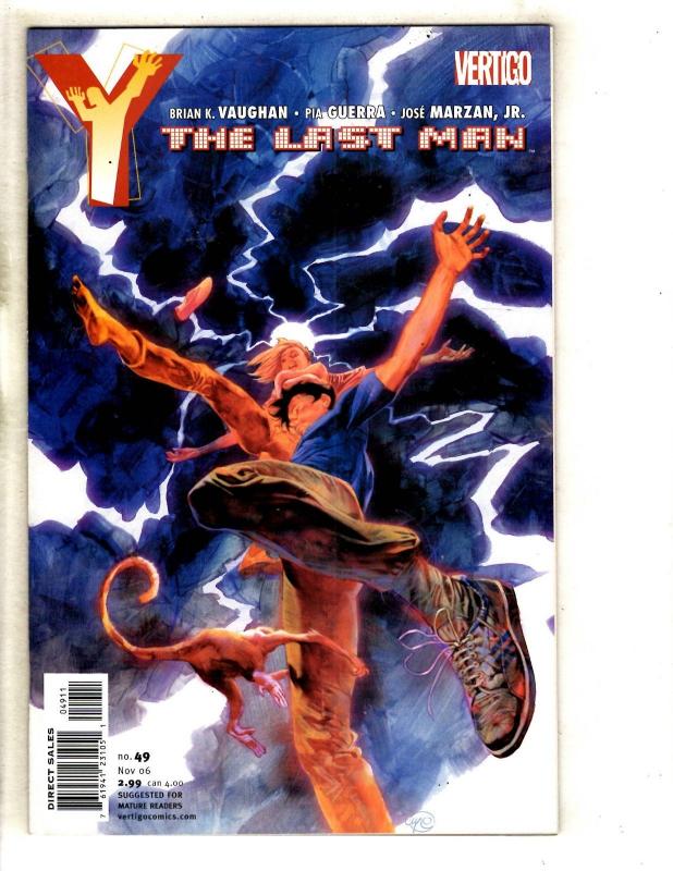 10 Y The Last Man DC Vertigo Comic Books # 44 45 46 47 48 49 50 51 52 53 CJ2