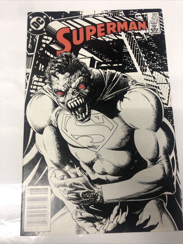 Superman (1986) # 422 (VF) Canadian Price Variant • CPV • Wolfman • DC Comics