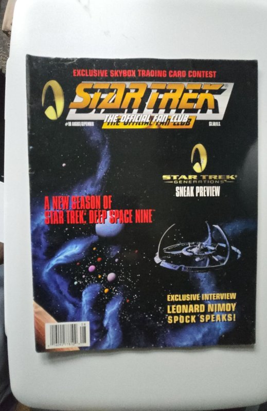 STAR TREK OFFICIAL FAN CLUB MAGAZINE #98 AUGUST/SEPTEMBER