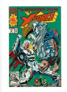 X-Force #18 VF+ 8.5 Marvel Comics X-Cutioner's Song pt.8 Unsealed W/Card 1993 