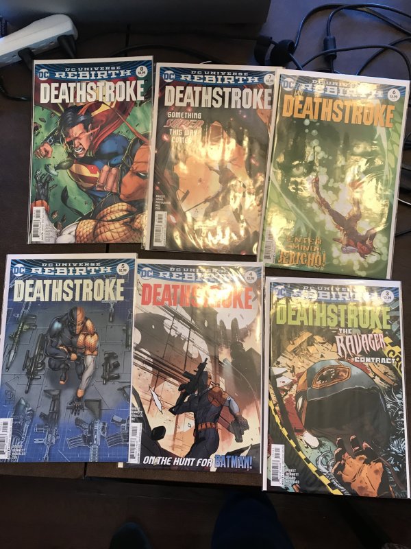Deathstroke by Priest Complete Set 1-50 including many Mattina variants 52 books