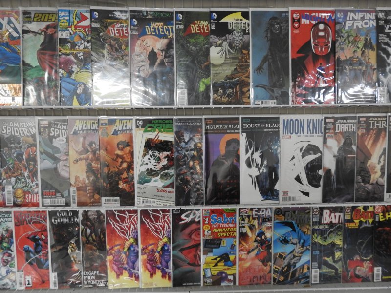 Huge Lot of 120+ Comics W/ Spider-Man, Batman, X-Men! Avg. VF Condition!