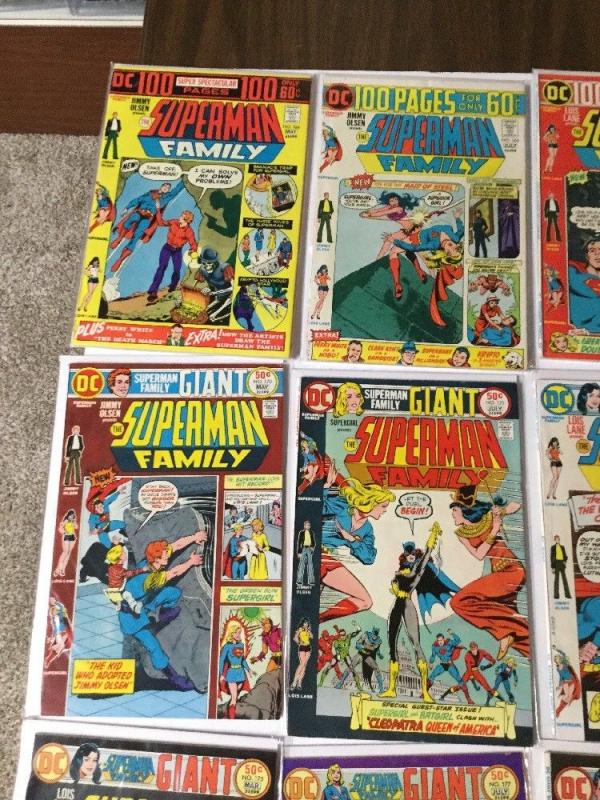 Superman Family 164-166 169-172 174 175 177-186 188 190-194 Vf+ Or Better Ik