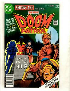 Lot Of 5 Doom Patrol DC Comic Books # 124 1 + Showcase # 94 95 96 TV Show GK5