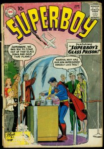 Superboy Comics #73 1959- Scotland Yard- DC Comics- POOR