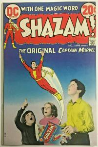 SHAZAM#2 FINE 1973 DC BRONZE AGE COMICS