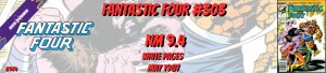 Fantastic Four 303 NM 9.4 Marvel 1987