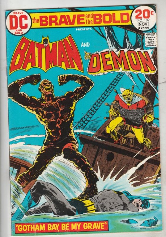 Brave and the Bold, The #109 (Nov-73) VF+ High-Grade Batman, the Demon