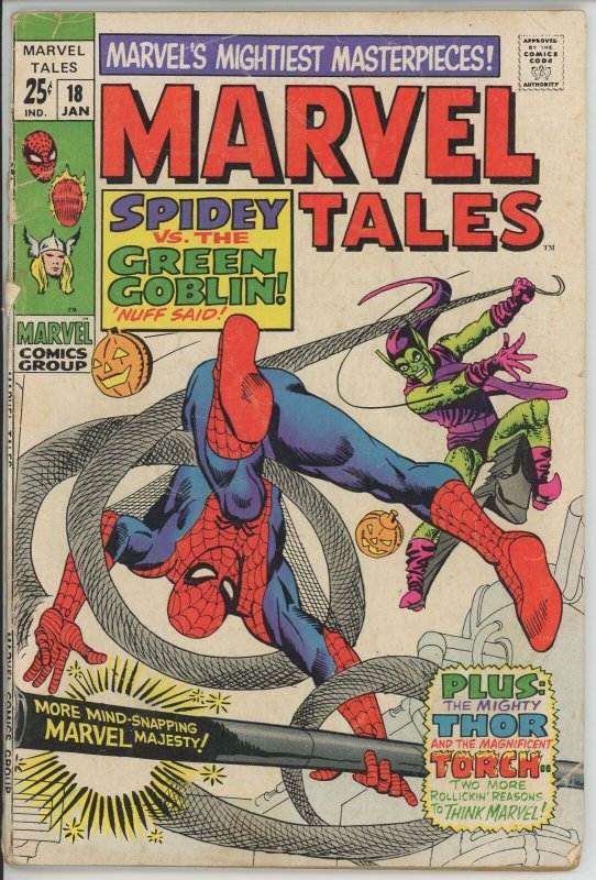 Marvel Tales #18 (1964) - 1.0 FR *Amazing Spider-Man #23 Reprint* 