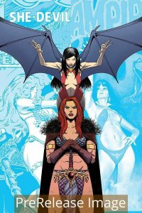 VAMPIRELLA RED SONJA (2019 DYNAMITE) #11 VARIANT CVR E MOSS PRESALE-09/09