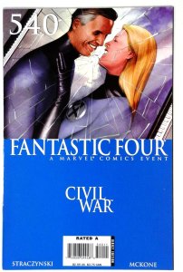 Fantastic Four #540 Sue Storm Reed Richards Civil War Marvel (2006) NM-