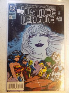 JUSTICE LEAGUE AMERICA # 91
