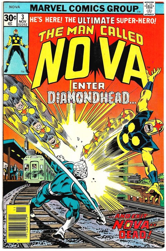 NOVA #1, 2, & 3 (1976) 8.0 VF  Marv Wolfman! John Buscema! Joe Sinnott!