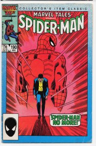 Marvel Tales #190 (1986) Spider-Man