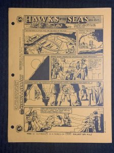 THE NEW NICKLE LIBRARY Hawks of the Sea #5 FN 6.0 Will Eisner / Single-Sided