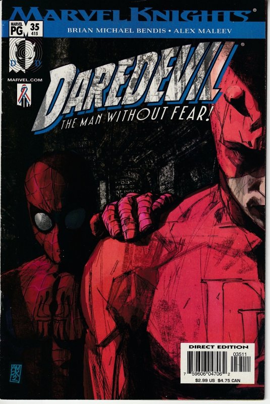 Daredevil(vol. 2) # 32,33,34,35,36, 37  Spider Man,Black Widow,Elektra !