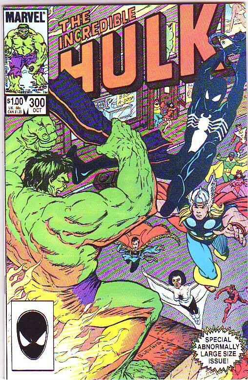 Incredible Hulk #300 (Oct-84) NM Super-High-Grade Hulk