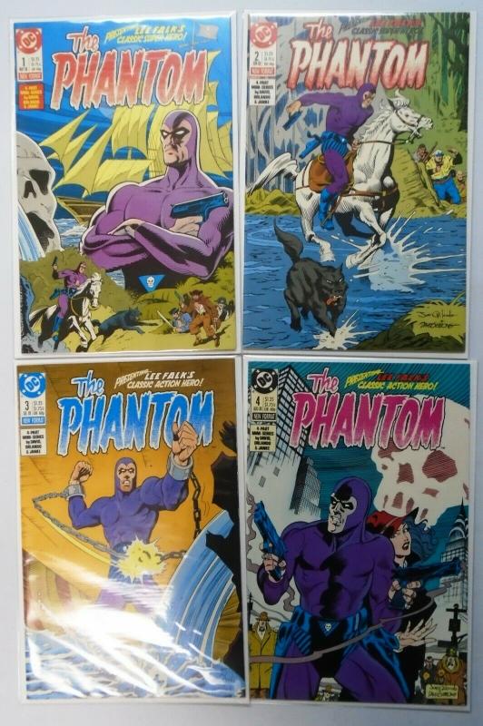 Phantom (2nd Series), Set:#1-4, Average 8.5/VF+ (1988)