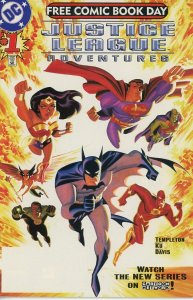 Justice League Adventures (FCBD Edition) 1 VF  2002  Bruce Timm Alex Ross Cover!