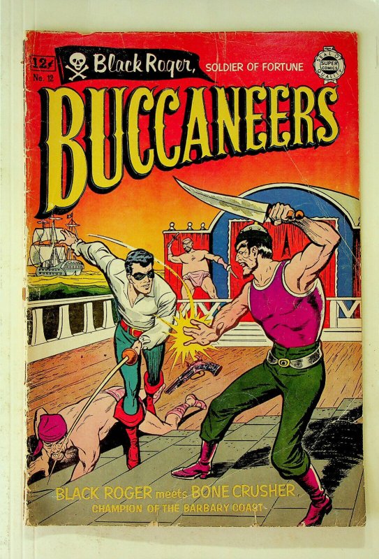 Buccaneers #12 Black Roger (1964, Super) - Fair/Good - Reprint