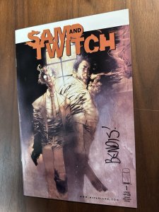 Sam and Twitch #1 VF- Brian Michael Bendis Signed No/COA (Image 1999)