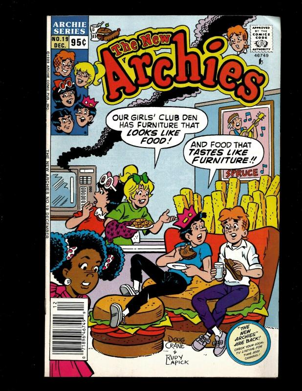 12 Comics Archies 11 18 19 (2) 20 + 3000 4 Casper 4 5 73 Richie 2 Sizzle 56 WS8