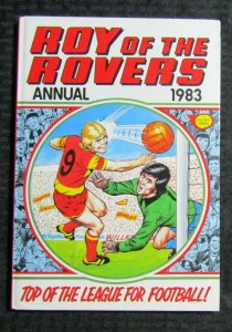 1983 ROY OF THE ROVERS Annual HC FN+ 6.5 Fleetway UK / Soccer Sports