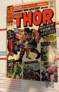 Journey Into Mystery Annual (1965)first app of Hercules see description