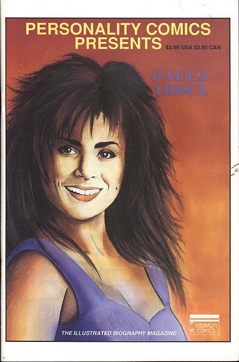 PERSONALITY PRESENTS VOL.11: PAULA ABDUL (1991 Series) #1 Near Mint Comics Book