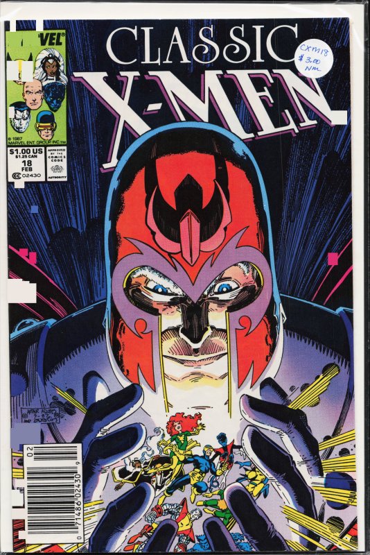 Classic X-Men #18 (1988) X-Men