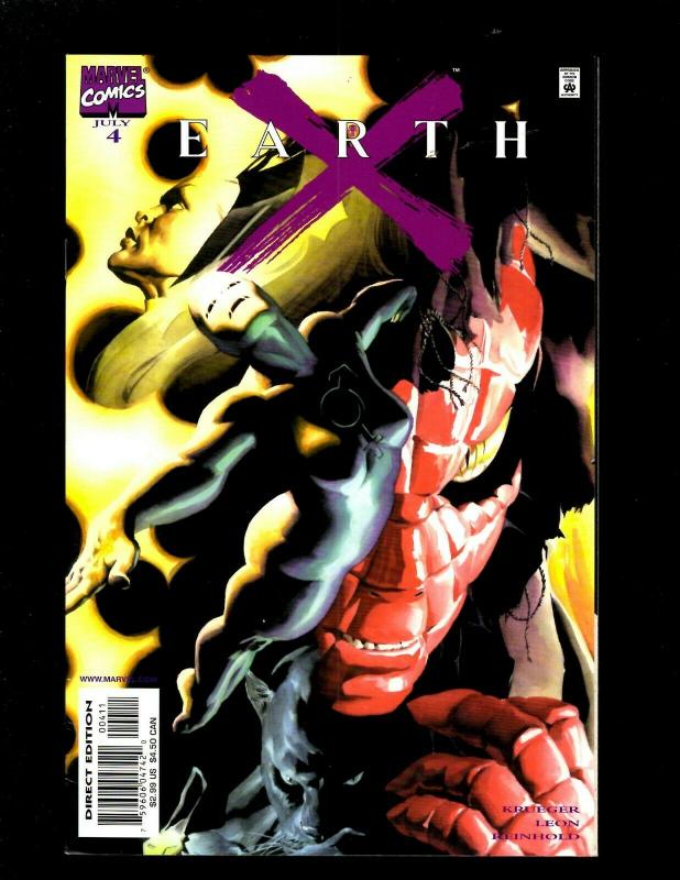 12 Earth X Marvel Comic Books #0 1 3 4 5 6 7 8 9 10 10 X HY3